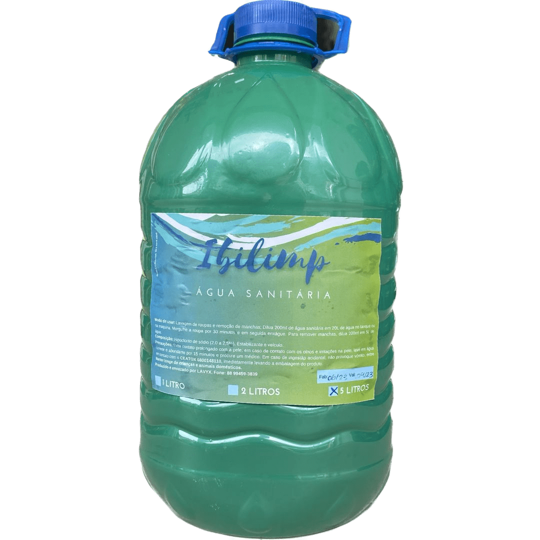 Água sanitária Ibilimp - 5 Litros