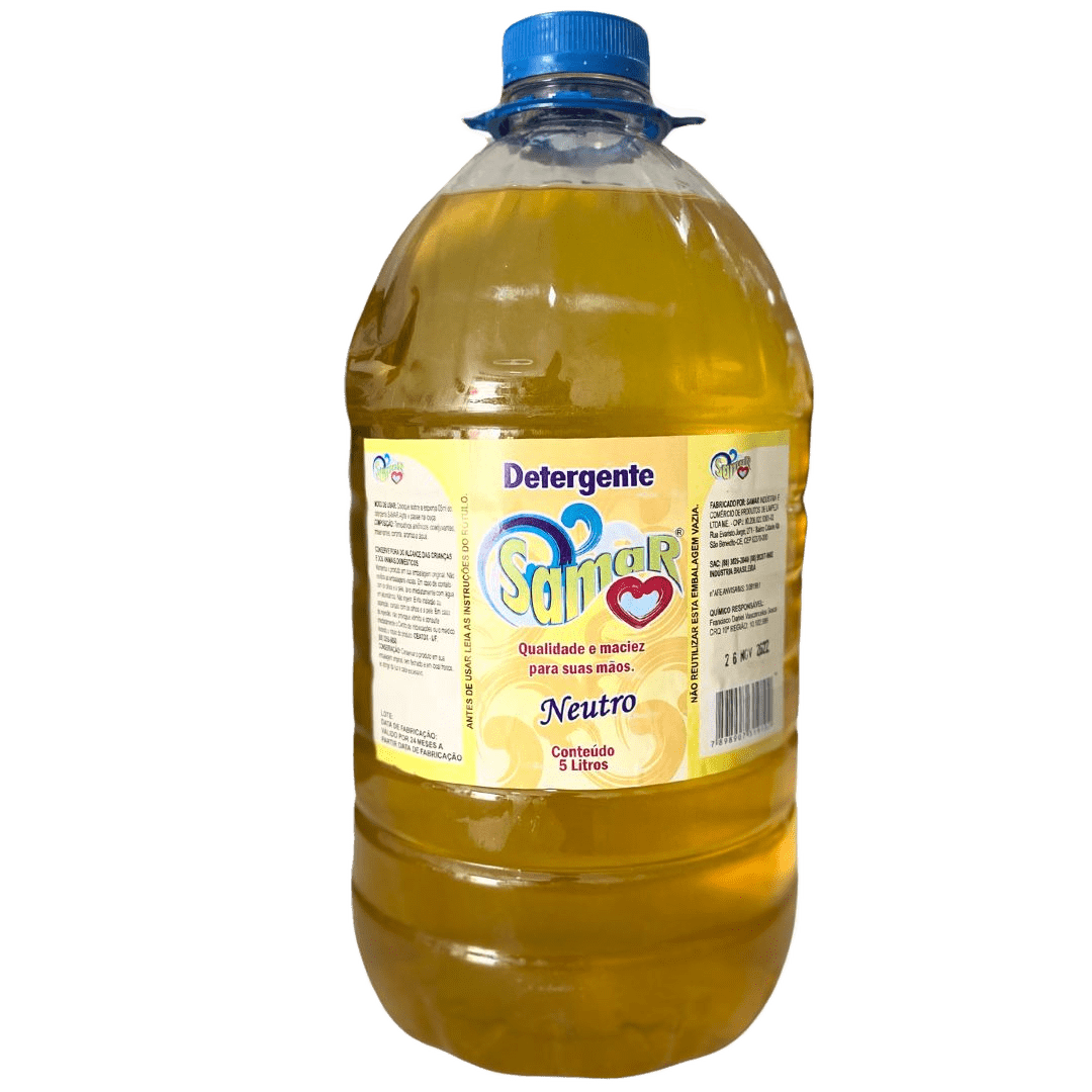 Detergente Samar - 5 Litros